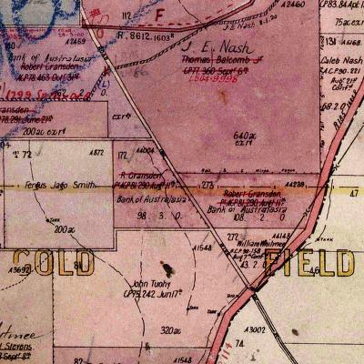 1899 Toogong Parish Map- Robert Gransden